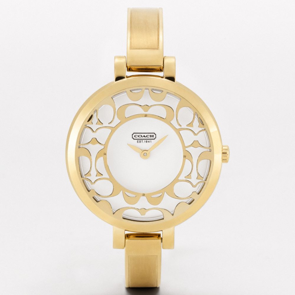 COACH W957 SABRINA  BRACELET WATCH ONE-COLOR