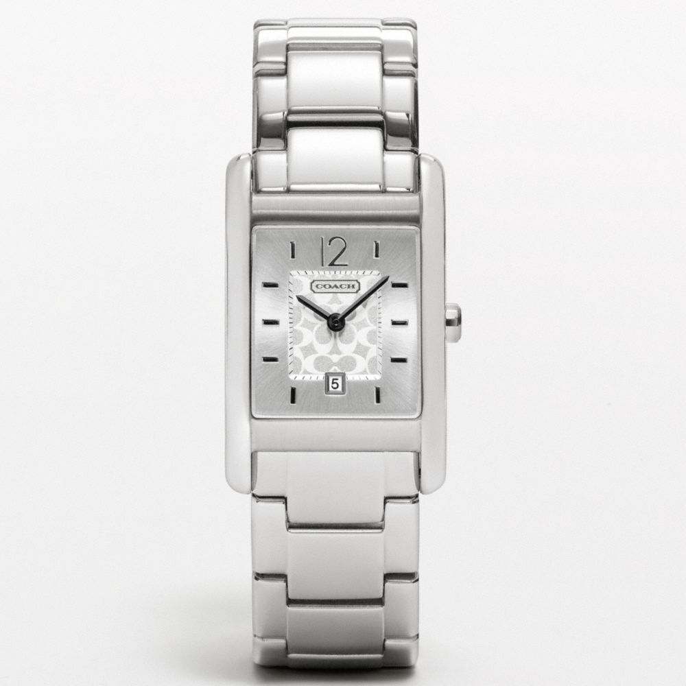 COACH w967 CARLISLE STAINLESS STEEL BRACELET 