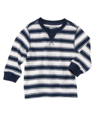 Stripe Thermal Tee