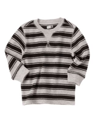 Stripe Thermal Tee