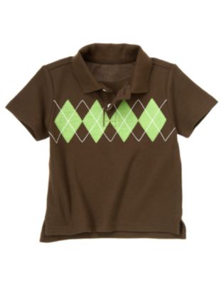 Argyle Pique Polo Shirt