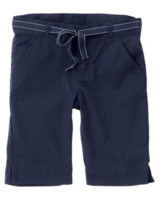 Uniform Belted Bermuda Short