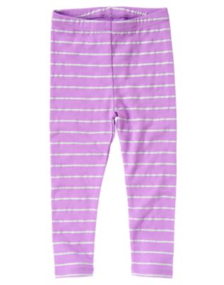 Metallic Stripe Legging