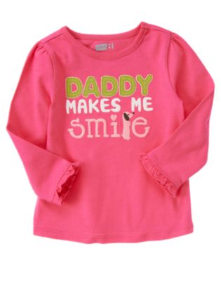 Daddy Makes Me Smile Tee