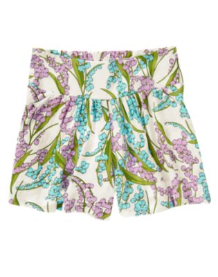 Lily Floral Swing Short