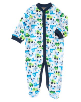 Tiny Traveler Footed One-Piece