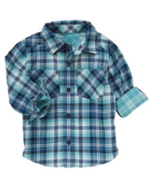 Plaid Double Weave Shirt