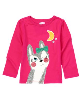 Sparkle Bunny & Moon Tee