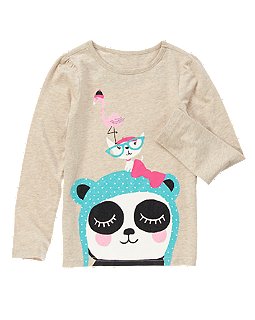 Sparkle Panda Pals Tee