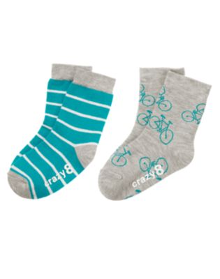 Bike Stripe Socks 2-Pack