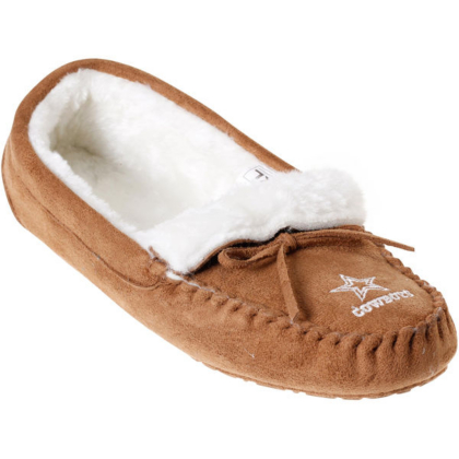 cowboys moccasin slippers