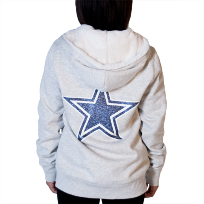 dallas cowboys pink sweatshirt