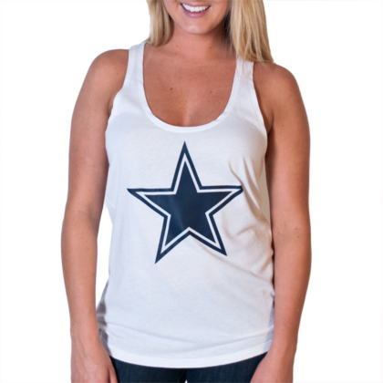 Dallas Cowboys PINK Racerback Tank | Short Sleeve | Tops | Womens ...