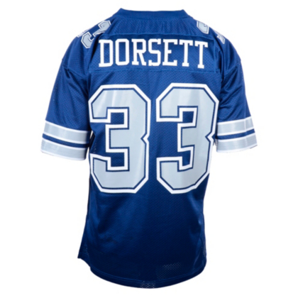 33 TONY DORSETT Dallas Cowboys NFL RB White Throwback Jersey