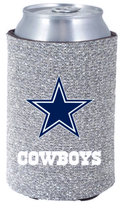 Dallas Cowboys Glitter Coolie Glassware Home & Office Accessories