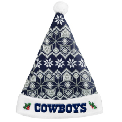 dallas cowboy santa hat