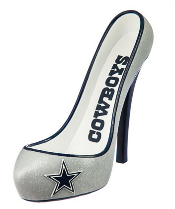 dallas cowboys glitter shoes