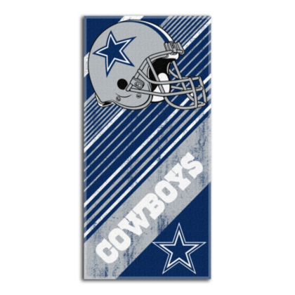 Dallas Cowboys Diagonal Beach Towel Outdoor Home & Office