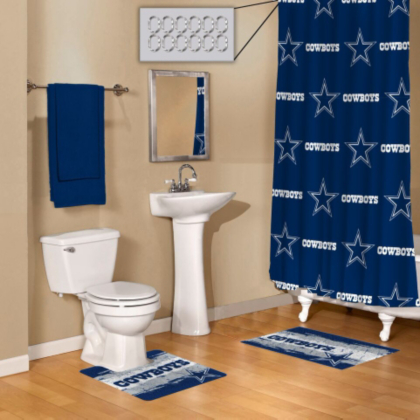 dallas cowboys 15 piece bath set | dallas cowboys pro shop