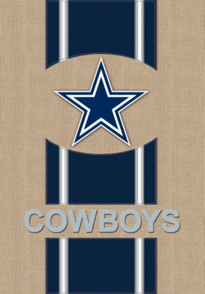 Dallas Cowboys Burlap Garden Flag | Home Decor | Home & Office