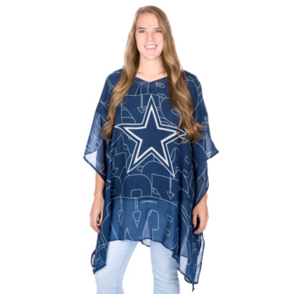 NFL Peace Flower Caftan - Dallas Cowboys