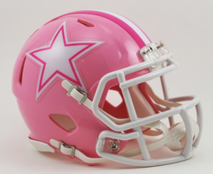 Dallas Cowboys Pink Mini Helmet | Helmets | Collectibles | Accessories | Cowboys Catalog ...