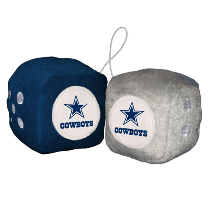 Dallas Cowboys Fuzzy Dice | Automotive | Accessories | Cowboys Catalog ...