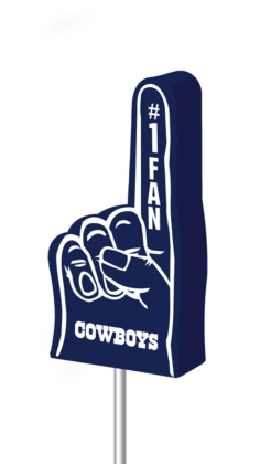 Dallas Cowboys Foam Finger Antenna Topper | Automotive | Accessories ...