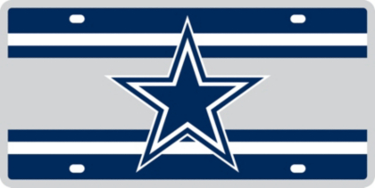 License Plates Automotive Accessories Cowboys Catalog Dallas