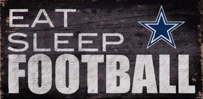  Dallas Cowboys Eat Sleep Football Sign Home Decor Home 