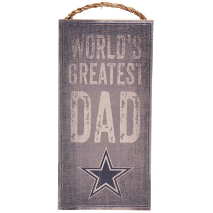 Download Dallas Cowboys World's Greatest Dad Sign | Home Decor ...