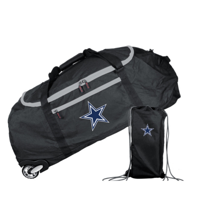 Dallas Cowboys Duffle Bag Personalized IUCN Water