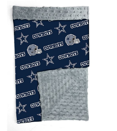 cowboys baby blanket