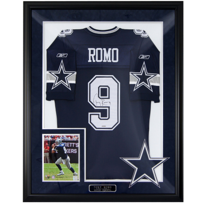 framed cowboys jersey