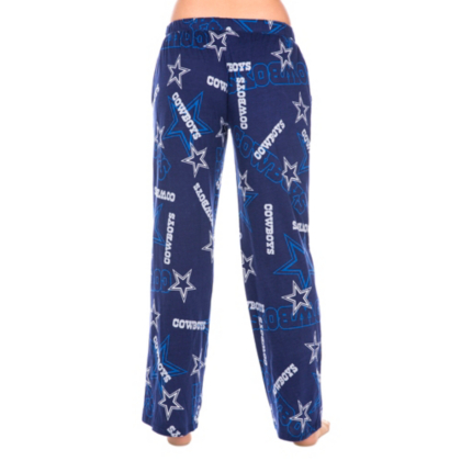 Dallas Cowboys Burgess Flannel Lounge Pants - Navy