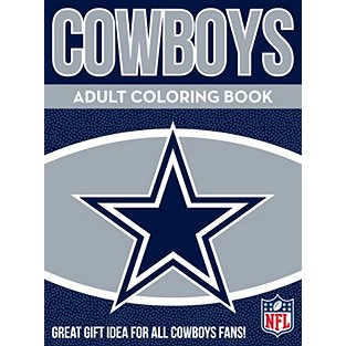 Download Dallas Cowboys Adult Coloring Book Dallas Cowboys Pro Shop