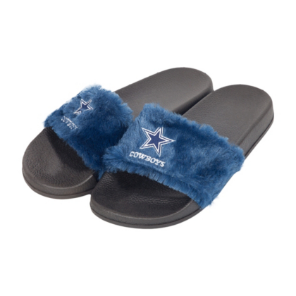dallas cowboys flip flop slippers