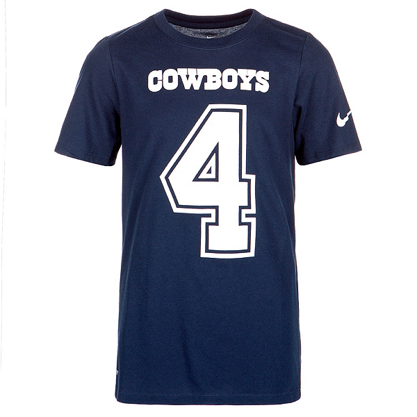 Dallas Cowboys Youth Dak Prescott #4 Nike Player Pride 3 Tee | Dallas ...