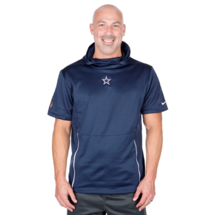 dallas cowboys short sleeve hoodie