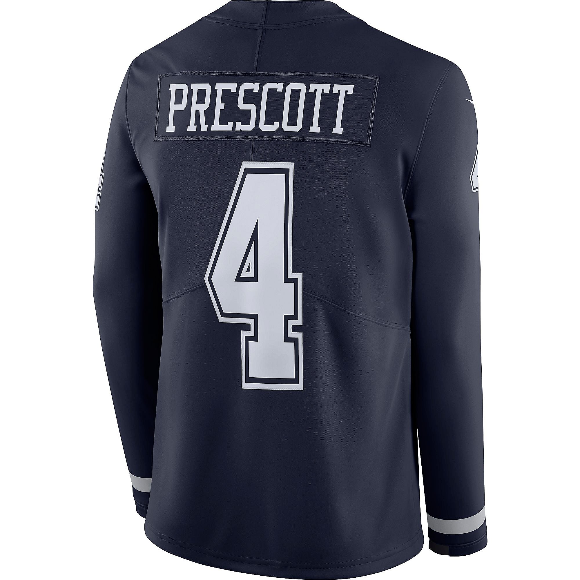 Dallas Cowboys Dak Prescott #4 Nike Therma Jersey | Dallas Cowboys ...