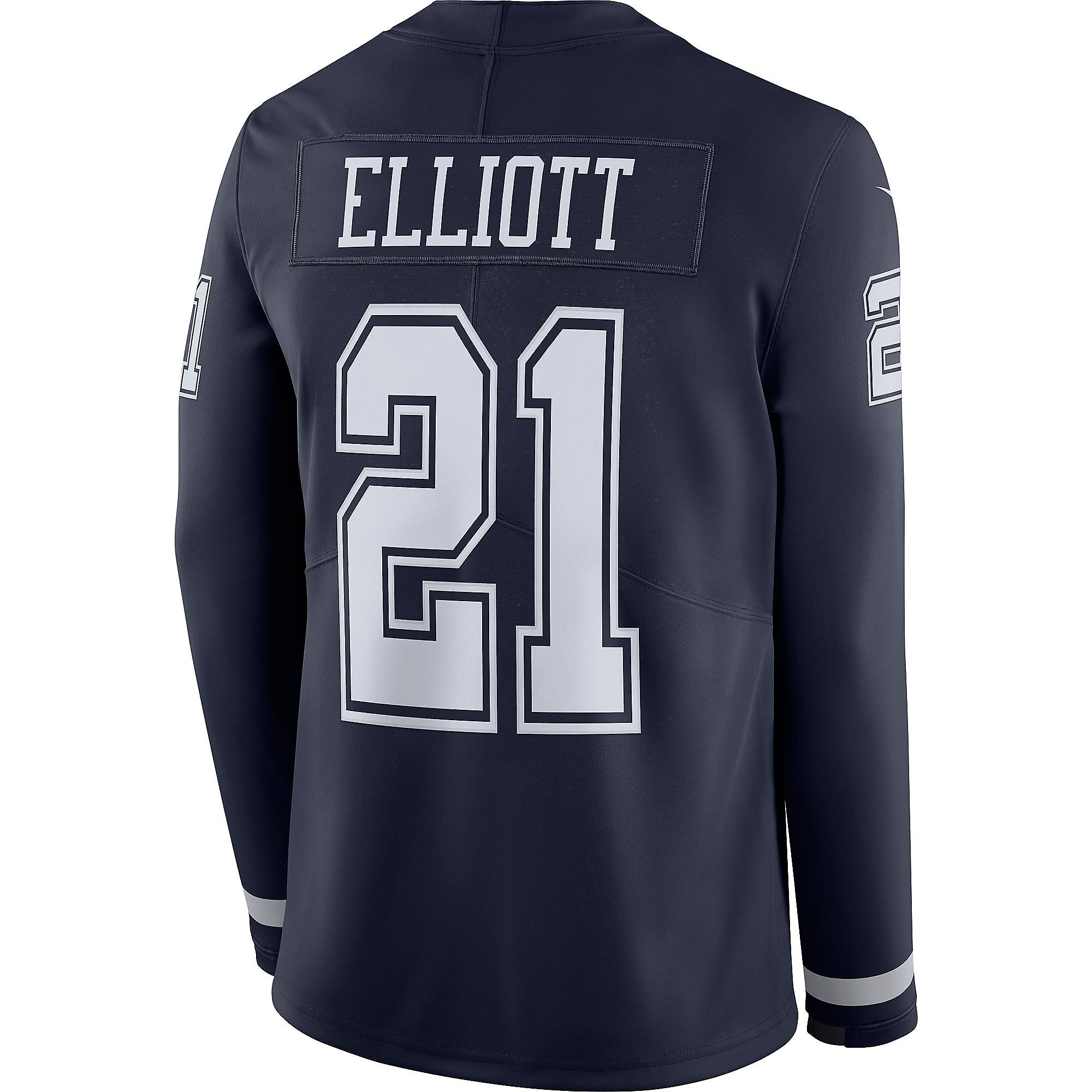 Dallas Cowboys Ezekiel Elliott #21 Nike Therma Jersey | Dallas ...
