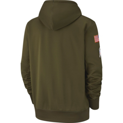 dallas cowboys nike salute to service therma hoodie