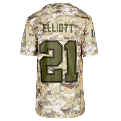 ezekiel elliott jersey salute to service