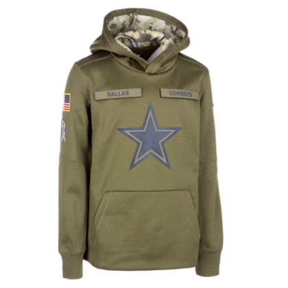 dallas cowboys military pullover