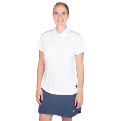 nike women's dry blade golf polo