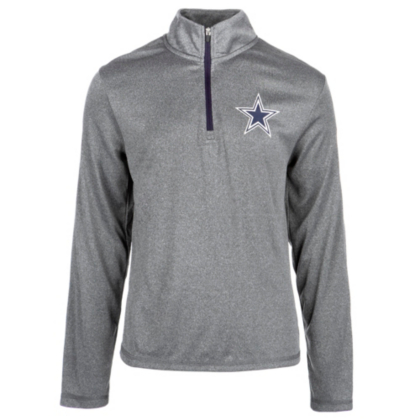 dallas cowboys quarter zip pullover