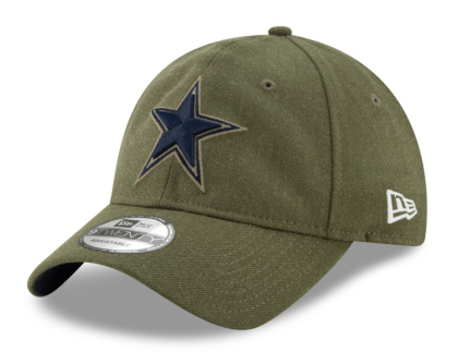 dallas cowboys salute to service hat 2020