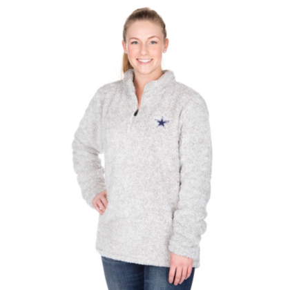 unisex sherpa pullover