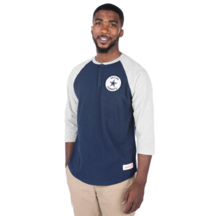 dallas cowboys henley shirt