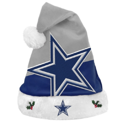 dallas cowboys santa hat